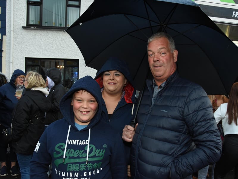 Bobby, Jill and Mark Johnston