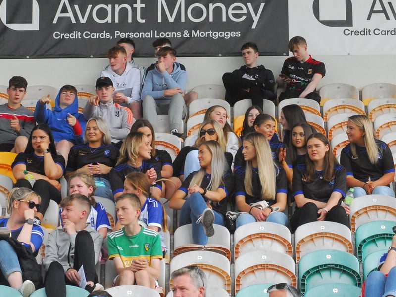   St Mary's Kiltoghert were celebrating on Sunday when their U17 team won the Newtowngore Engineering League Division 1 Final, seeing off a determined Mohill in process on a 5-14 to 2-9 scoreline. Observer photographer Willie Donnellan was a busy man with his camera .... see who you can spot in our fans' gallery from the game!