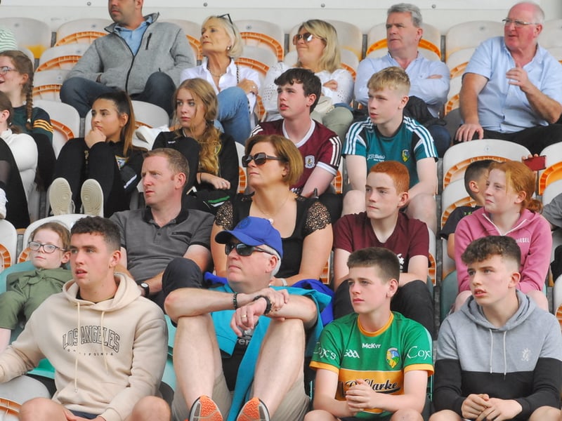 St Mary's Kiltoghert were celebrating on Sunday when their U17 team won the Newtowngore Engineering League Division 1 Final, seeing off a determined Mohill in process on a 5-14 to 2-9 scoreline. Observer photographer Willie Donnellan was a busy man with his camera .... see who you can spot in our fans' gallery from the game!