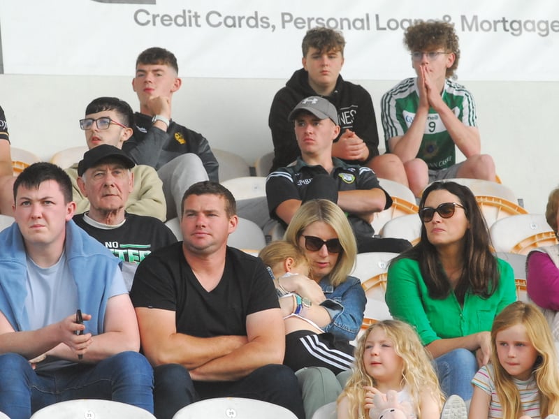   St Mary's Kiltoghert were celebrating on Sunday when their U17 team won the Newtowngore Engineering League Division 1 Final, seeing off a determined Mohill in process on a 5-14 to 2-9 scoreline. Observer photographer Willie Donnellan was a busy man with his camera .... see who you can spot in our fans' gallery from the game!