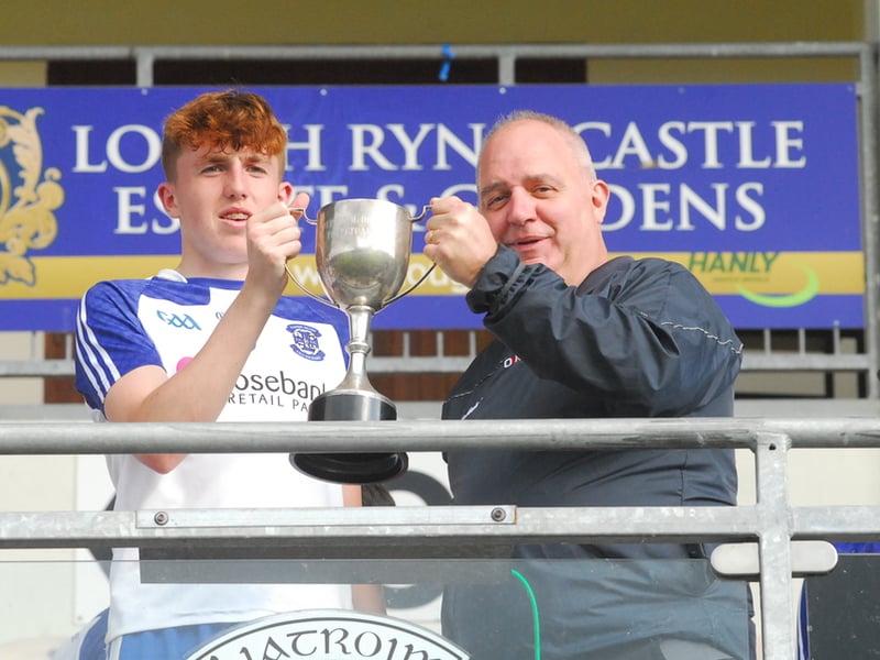   St Mary's Kiltoghert were celebrating on Sunday when their U17 team won the Newtowngore Engineering League Division 1 Final, seeing off a determined Mohill in process on a 5-14 to 2-9 scoreline. Observer photographer Willie Donnellan was a busy man with his camera .... see who you can spot in our fans' gallery from the game!