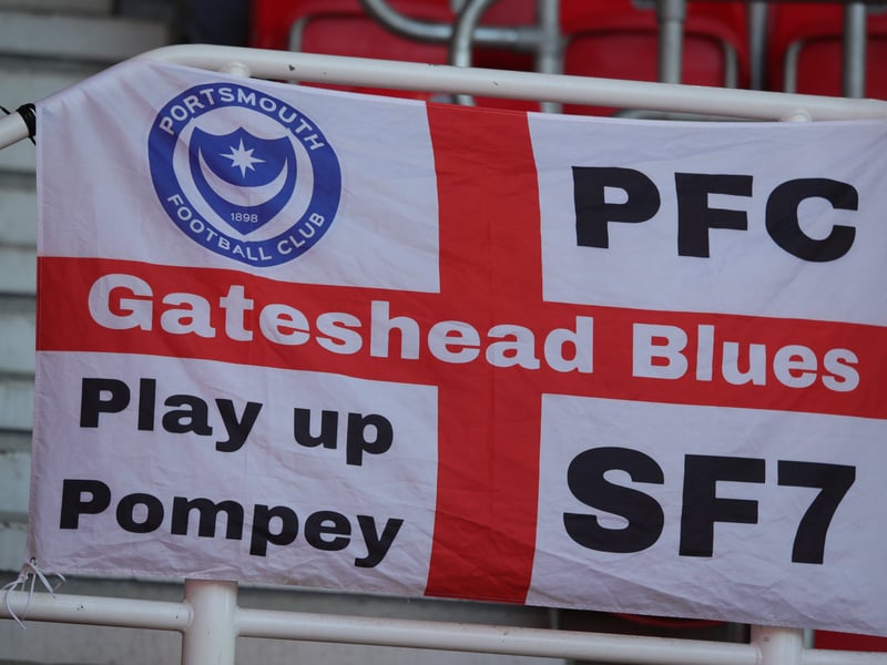 More than 3,000 Pompey fans celebrated the Blues' final away day of the season with a 3-1 win over Stoke on Saturday.