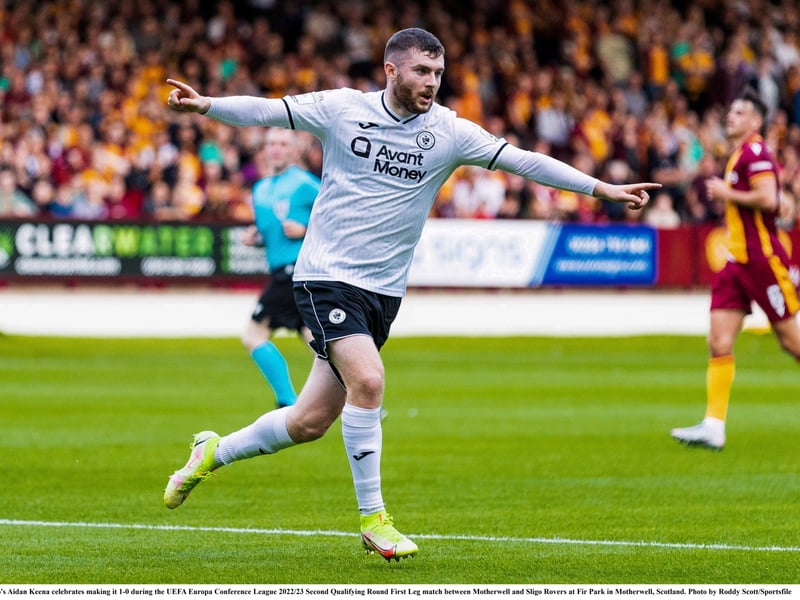 Sligo Rovers pulled off the best result of the Irish clubs by producing a famous victory over Scottish Premiership side Motherwell away from home. Aidan Keena was the goal hero on the night to give Sligo a one goal advantage going into the UEFA Europa Conference League second leg at the Showgrounds on July 28.