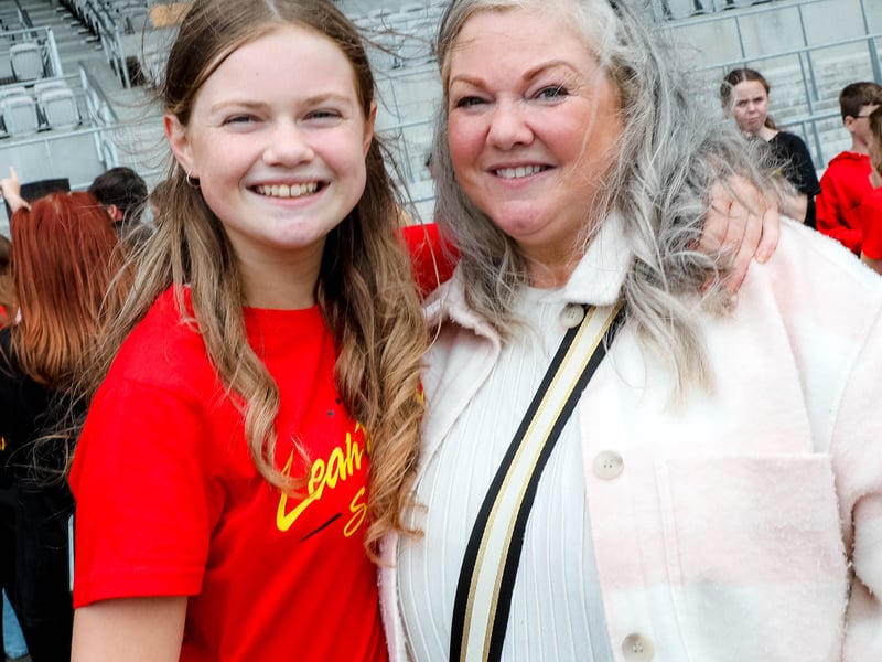 Lily Muldoon and Adeline Molloy