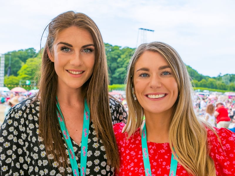 Eilish O'Down and Emma Robinson from Kilcock