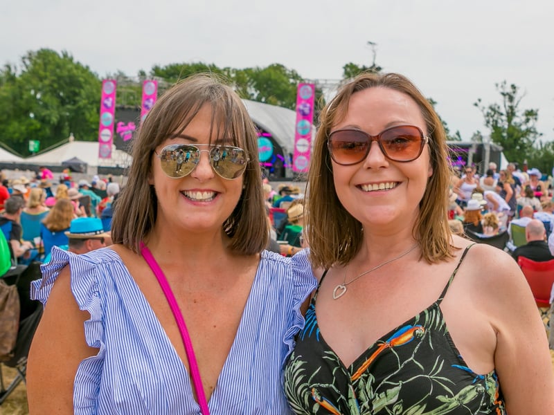 Barbara Browne and Carolyn Dempsey from Nurney