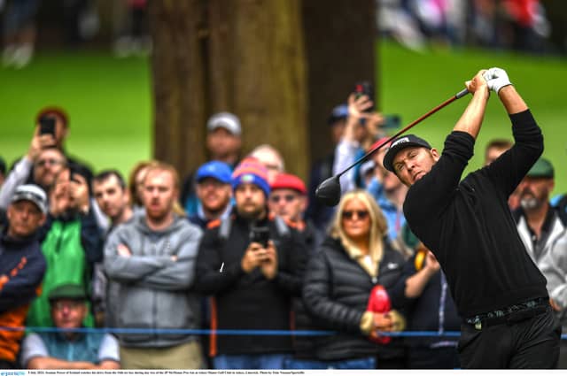 Power competed in the JP McManus Pro-Am last week where he finished on two-under-par after the two rounds at the 2027 Ryder Cup golf course Adare Manor.
