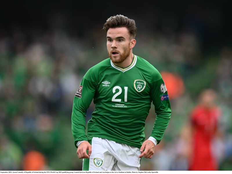 Connolly has earned eight caps for the Boys in Green to date.