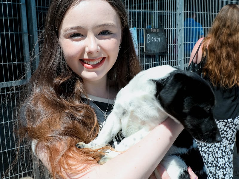 Addison Hughes with Tasha