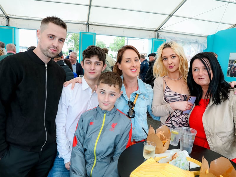 The Whelans: Ryan, Anthony, Cian, Hayley, Loretta and Christine