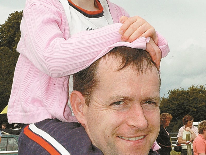 Caption: Barry and Emer Compton from Rooskey are pictured enjoying their day at the Longford Show