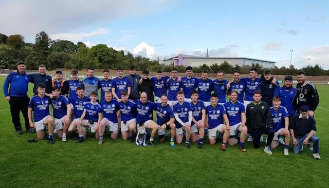 Group A1 - Glenswilly2 - Glenfin3 - Dungloe4 - Four Masters5 - St Eunan's C FixturesWeek 1: Glenfin v Glenswilly, Four Masters v St Eunan's C, Dungloe byeWeek 2: Glenswilly v Four Masters, Dungloe v Glenfin, St Eunan's C byeWeek 3: Four Masters v Dungloe, St Eunan's C v Glenswilly, Glenfin byeWeek 4: Glenfin v Four Masters, Dungloe v St Eunan's C, Glenswilly byeWeek 5: Glenswilly v Dungloe, St Eunan's C v Glenfin , Four Masters bye Group B1 - Termon2 - MacCumhaill's3 - Naomh Conaill4 - Naomh Padraig, LiffordFixturesWeek 1: Naomh Conaill v Naomh Padraig, Lifford, Termon v MacCumhaill'sWeek 2: MacCumhaill's v Naomh Conaill, Naomh Padraig, Lifford v TermonWeek 3: Naomh Padraig, Lifford v MacCumhaill's, Termon v Naomh Conaill Nine clubs will play in the C Competition. There will be two groups - Group A will have Five clubs and Group B will have four. The draw will fill position 1 in each group, then position 2, etc. Thus, the first, third, fifth, seventh and ninth will be in Group A and the second, fourth, sixth and eight will fill the positions in Group B. The fixtures will be as per the matrix below. Knockout Stages - the 1st team in each group shall progress to the semi-finals. The two quarter finals pairings shall be 2nd Group A v 3rd Group B; 2nd Group B v 3rd Group A. 2nd placed teams to play at neutral venues. The winners of each quarter final and the two group winners will be drawn randomly to decide the semi-final pairings.