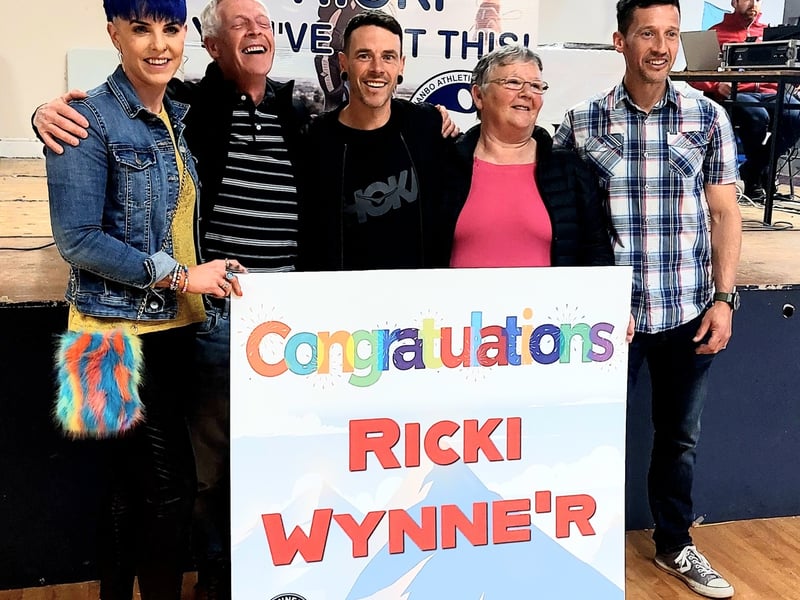 Gallery: Crowds turn out to welcome new world record holder Ricki Wynne ...