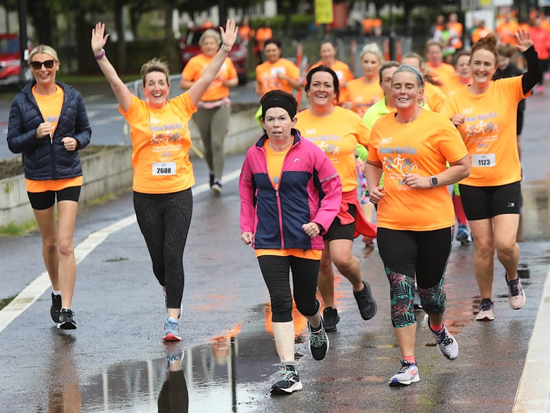 IN PICTURES: All smiles for 2022 Foyle Hospice Female Walk / Run in Derry