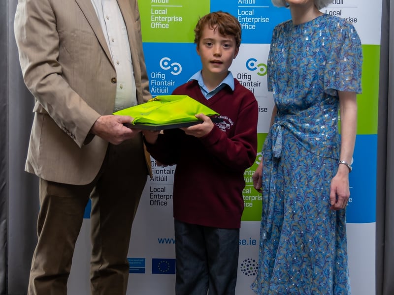 Primary school students from around Offaly have been rewarded for their business endeavours by the Local Enterprise Office Offaly as part of its "Most Enterprising Student" initiative. CLICK ON NEXT TO GO THROUGH THE GALLERY OF PICTURES  Broughall NS