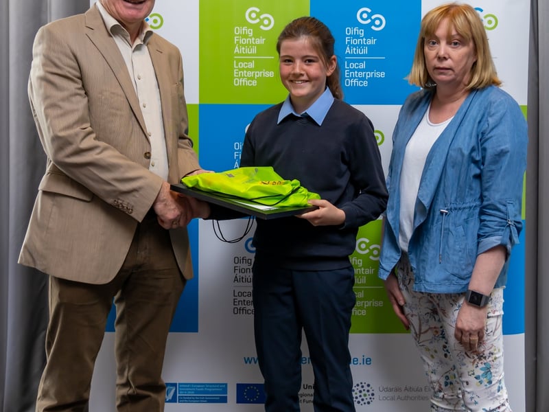 Primary school students from around Offaly have been rewarded for their business endeavours by the Local Enterprise Office Offaly as part of its "Most Enterprising Student" initiative. CLICK ON NEXT TO GO THROUGH THE GALLERY OF PICTURES  Rashina NS