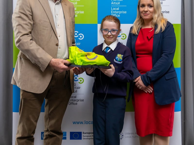 Primary school students from around Offaly have been rewarded for their business endeavours by the Local Enterprise Office Offaly as part of its "Most Enterprising Student" initiative. CLICK ON NEXT TO GO THROUGH THE GALLERY OF PICTURES  St Philomena's NS