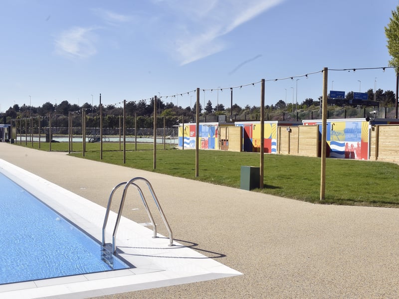 The grounds of the lido
