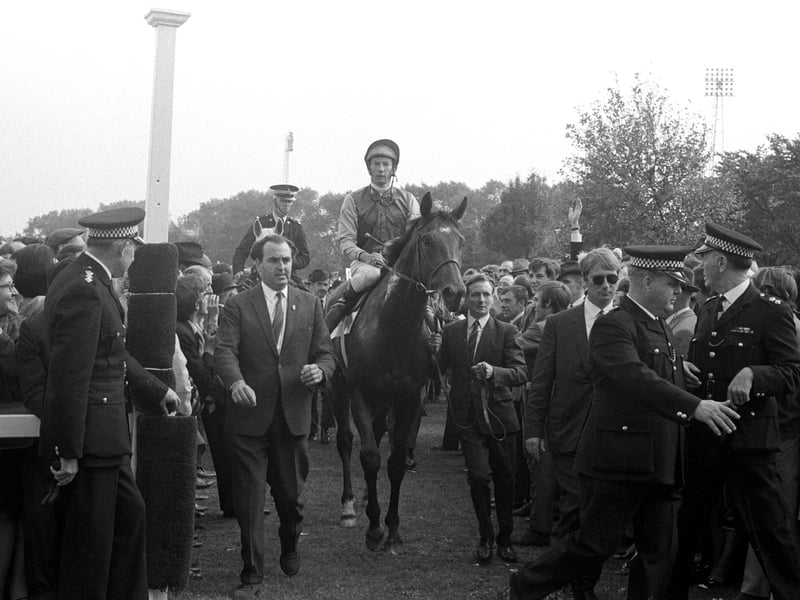 Famous Nijinsky at the 1970 St Leger.