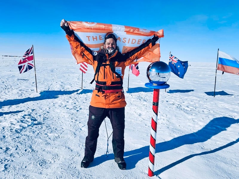 Blackpool adventurer Jordan Wylie
