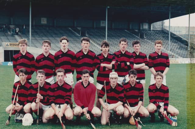 ABOVE: Colaiste Eamann Rís were All Ireland Colleges Senior B Champions 1991 In 1868 a new school opened on West Street in Callan, a Christian Brothers School. During the 154 years since the school has been a pillar of education in the community. First at the West Street building before moving to the modern, present day campus at Blackstaff, on the old Kilkenny Road. Many things have changed over the years, but the ethos and tradition of CBS founder Edmund Rice, himself a Callan man, was always at the core of the school community. Over the years there have also been many changes. The most far-reaching of those will come at the end of this school term, when Coláiste Eamann Rís closes its doors for the last time. This is a time of mixed emotions for the school and the community as a whole. While it is a time of endings they are also looking to the future with hope and excitement. To mark this final chapter in the life of the school a special book has been produced and will be launched at the school as part of the Mega Reunion, on Sunday. ABOVE: The current teaching staff of Coláiste Eamann Rís 400 pages of history ‘Coláiste Éamann Rís 1868 - 2022, Celebrating 154 Years in Callan’ is an amazing book filled with photographs going back decades and specially written pieces from former pupils of the schoolFormer student of the school and RTE Doc on One documentary maker, Dr Joe Kearney, is one person who has written a lovely piece for the book. Not only that but he will be coming back to Callan to launch the book, on Sunday. The book is a must for anyone who fondly remembers their time at the school and everyone who values the CBS community at the heart of the Callan community for so long. The A3, hardcover book is 400 pages long, and will be priced at just €20.The book will also be for sale in local shops and other community centres in the area. Anyone overseas who is interested in a copy of the book should email the school: secretary@CallanCBS.ie Click 'NEXT' to see more pictures from the