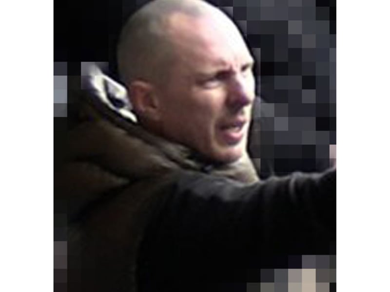 Police are asking for help in identifying these football fans following disturbances that took place after the final whistle of the Portsmouth v Southampton game at Fratton Park on Sunday, January 25
