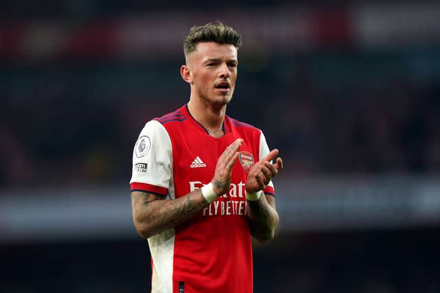 The defender came off in the latter stages of the 1-0 win over Napoli in the Champions League this week but Mikel Arteta has subsequently confirmed that there are no injury issues.