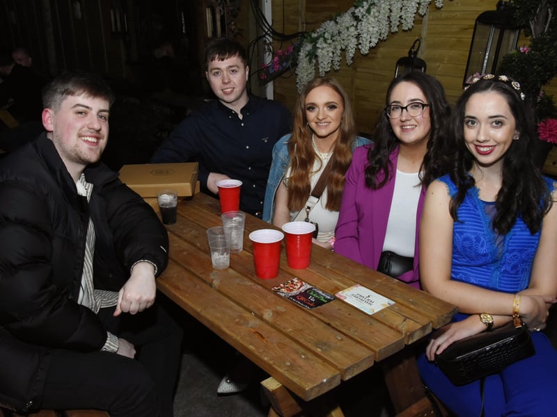 Pablo, Declan, Catherine, Mary and Annemarie