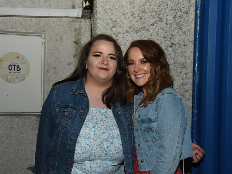 Bernie with Clodagh Lawlor