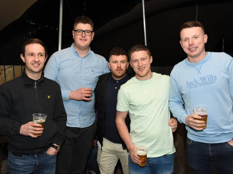 Emmett, Terence, Stephen, Lee and Neil