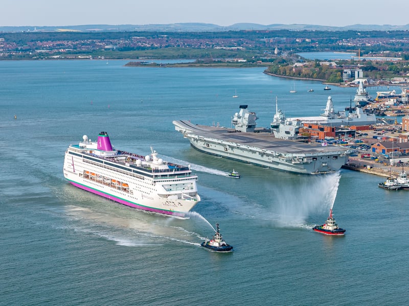 MS Ambition sailing from Portsmouth on April 23, 2026, as Ambassador cruise lines promises to return to its new south coast home.