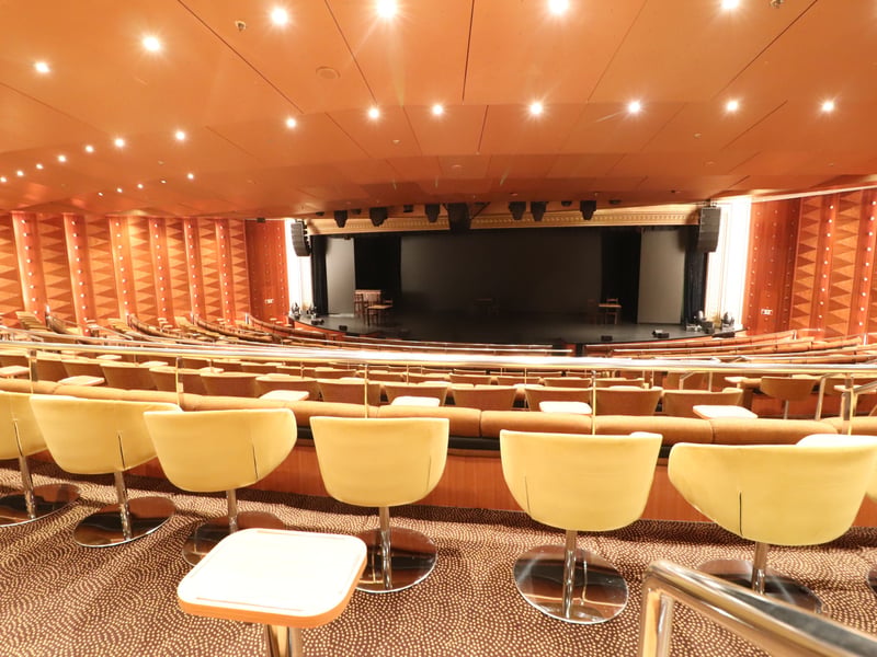 Interior of the ship