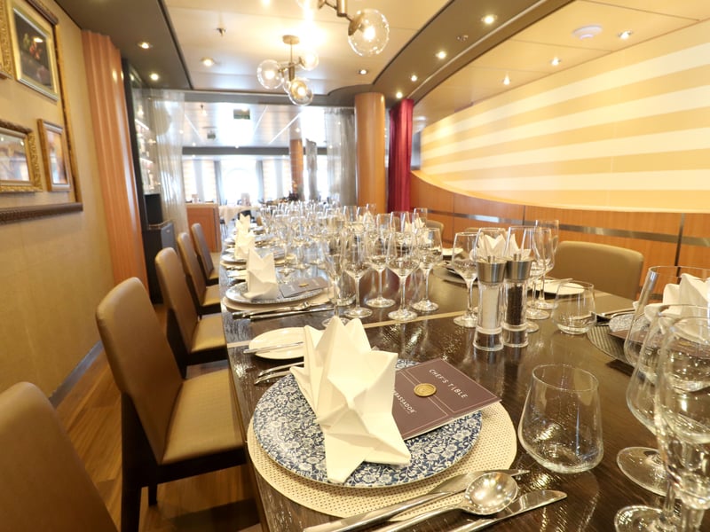 Interior of the ship