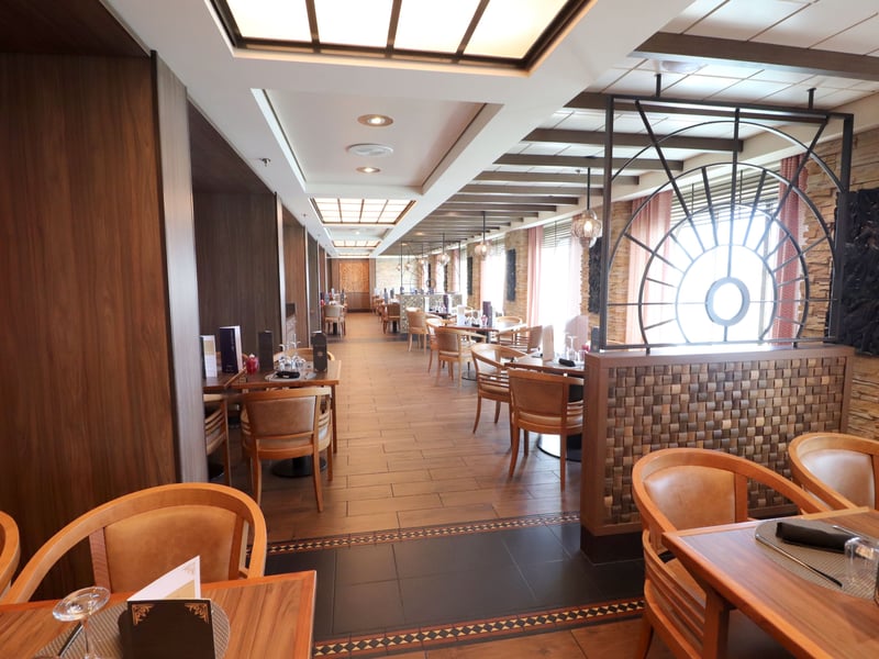 Interior of the ship