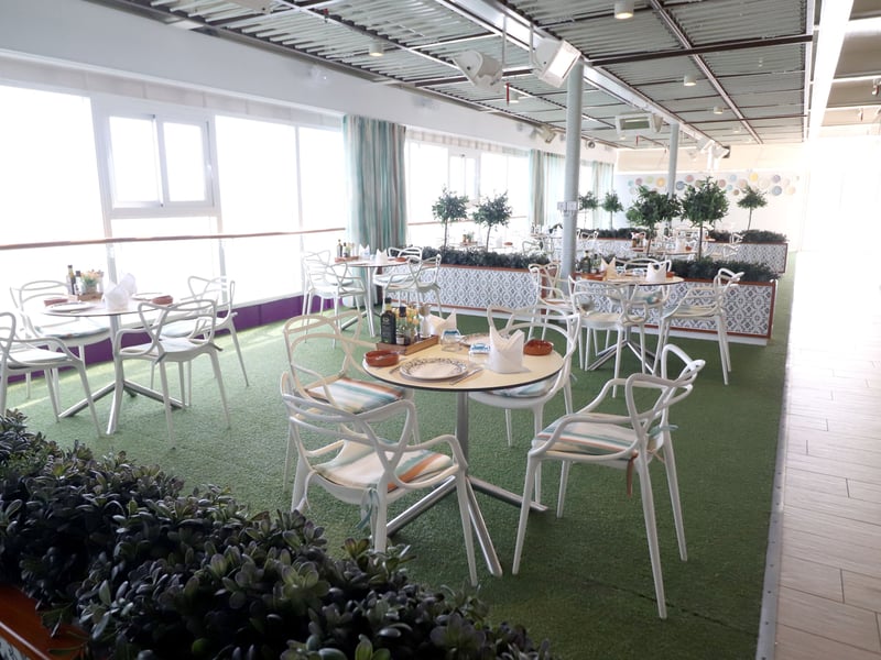 Interior of the ship