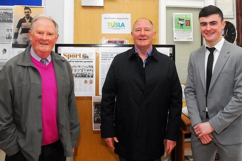 Stars from the past and present of Leitrim Gaelic games and the wider GAA world gathered in St Patrick's Church in Mohill for a special anniversary mass on Saturday April 9, to honour the late Packie McGarty and Cathal Flynn. The famous duo, so intrinsically linked in the Green & Gold in the late 50s and 60s, passed away within weeks of each other last year and due to Covid restrictions, the Leitrim public were not able to honour their heroes. Observer photographer Willie Donnellan was present to record some images of the event and the meal afterwards, kindly sponsored by former Leitrim footballer Joe Leydon, in the Canon Donohue Memorial Hall. Packie McGarty - Lovely Leitrim’s greatest ever footballer Cathal was as good as any of them reckoned Packie McGarty Leitrim legend Cathal Flynn was a star among stars in epic Galway rivalry says former Tribe star Packie McGarty - Lovely Leitrim’s greatest ever footballer