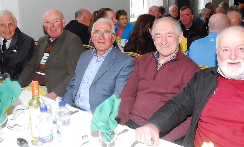 Stars from the past and present of Leitrim Gaelic games and the wider GAA world gathered in St Patrick's Church in Mohill for a special anniversary mass on Saturday April 9, to honour the late Packie McGarty and Cathal Flynn. The famous duo, so intrinsically linked in the Green & Gold in the late 50s and 60s, passed away within weeks of each other last year and due to Covid restrictions, the Leitrim public were not able to honour their heroes. Observer photographer Willie Donnellan was present to record some images of the event and the meal afterwards, kindly sponsored by former Leitrim footballer Joe Leydon, in the Canon Donohue Memorial Hall. Packie McGarty - Lovely Leitrim’s greatest ever footballer Cathal was as good as any of them reckoned Packie McGarty Leitrim legend Cathal Flynn was a star among stars in epic Galway rivalry says former Tribe star Packie McGarty - Lovely Leitrim’s greatest ever footballer