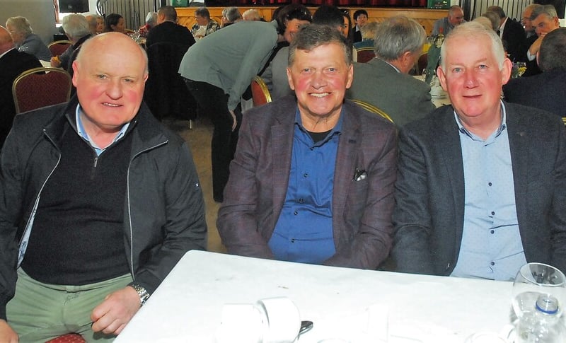   Stars from the past and present of Leitrim Gaelic games and the wider GAA world gathered in St Patrick's Church in Mohill for a special anniversary mass on Saturday April 9, to honour the late Packie McGarty and Cathal Flynn. The famous duo, so intrinsically linked in the Green & Gold in the late 50s and 60s, passed away within weeks of each other last year and due to Covid restrictions, the Leitrim public were not able to honour their heroes. Observer photographer Willie Donnellan was present to record some images of the event and the meal afterwards, kindly sponsored by former Leitrim footballer Joe Leydon, in the Canon Donohue Memorial Hall. Packie McGarty - Lovely Leitrim’s greatest ever footballer Cathal was as good as any of them reckoned Packie McGarty Leitrim legend Cathal Flynn was a star among stars in epic Galway rivalry says former Tribe star Packie McGarty - Lovely Leitrim’s greatest ever footballer