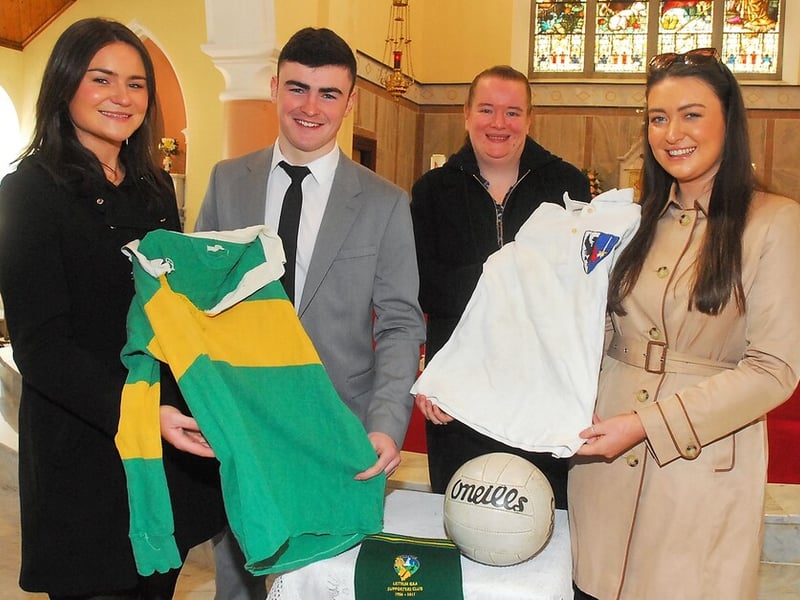   Stars from the past and present of Leitrim Gaelic games and the wider GAA world gathered in St Patrick's Church in Mohill for a special anniversary mass on Saturday April 9, to honour the late Packie McGarty and Cathal Flynn. The famous duo, so intrinsically linked in the Green & Gold in the late 50s and 60s, passed away within weeks of each other last year and due to Covid restrictions, the Leitrim public were not able to honour their heroes. Observer photographer Willie Donnellan was present to record some images of the event and the meal afterwards, kindly sponsored by former Leitrim footballer Joe Leydon, in the Canon Donohue Memorial Hall. Packie McGarty - Lovely Leitrim’s greatest ever footballer Cathal was as good as any of them reckoned Packie McGarty Leitrim legend Cathal Flynn was a star among stars in epic Galway rivalry says former Tribe star Packie McGarty - Lovely Leitrim’s greatest ever footballer