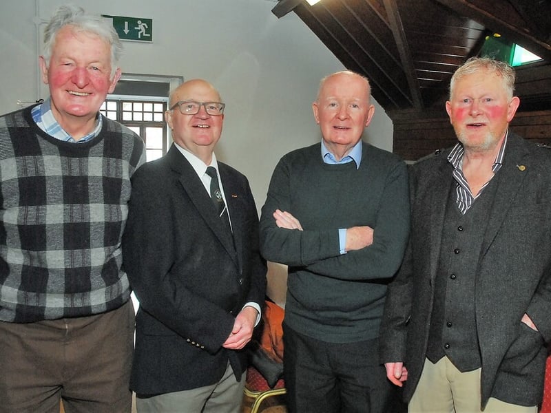   Stars from the past and present of Leitrim Gaelic games and the wider GAA world gathered in St Patrick's Church in Mohill for a special anniversary mass on Saturday April 9, to honour the late Packie McGarty and Cathal Flynn. The famous duo, so intrinsically linked in the Green & Gold in the late 50s and 60s, passed away within weeks of each other last year and due to Covid restrictions, the Leitrim public were not able to honour their heroes. Observer photographer Willie Donnellan was present to record some images of the event and the meal afterwards, kindly sponsored by former Leitrim footballer Joe Leydon, in the Canon Donohue Memorial Hall. Packie McGarty - Lovely Leitrim’s greatest ever footballer Cathal was as good as any of them reckoned Packie McGarty Leitrim legend Cathal Flynn was a star among stars in epic Galway rivalry says former Tribe star Packie McGarty - Lovely Leitrim’s greatest ever footballer