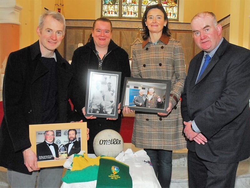 Stars from the past and present of Leitrim Gaelic games and the wider GAA world gathered in St Patrick's Church in Mohill for a special anniversary mass on Saturday April 9, to honour the late Packie McGarty and Cathal Flynn. The famous duo, so intrinsically linked in the Green & Gold in the late 50s and 60s, passed away within weeks of each other last year and due to Covid restrictions, the Leitrim public were not able to honour their heroes. Observer photographer Willie Donnellan was present to record some images of the event and the meal afterwards, kindly sponsored by former Leitrim footballer Joe Leydon, in the Canon Donohue Memorial Hall. Packie McGarty - Lovely Leitrim’s greatest ever footballer Cathal was as good as any of them reckoned Packie McGarty Leitrim legend Cathal Flynn was a star among stars in epic Galway rivalry says former Tribe star Packie McGarty - Lovely Leitrim’s greatest ever footballer