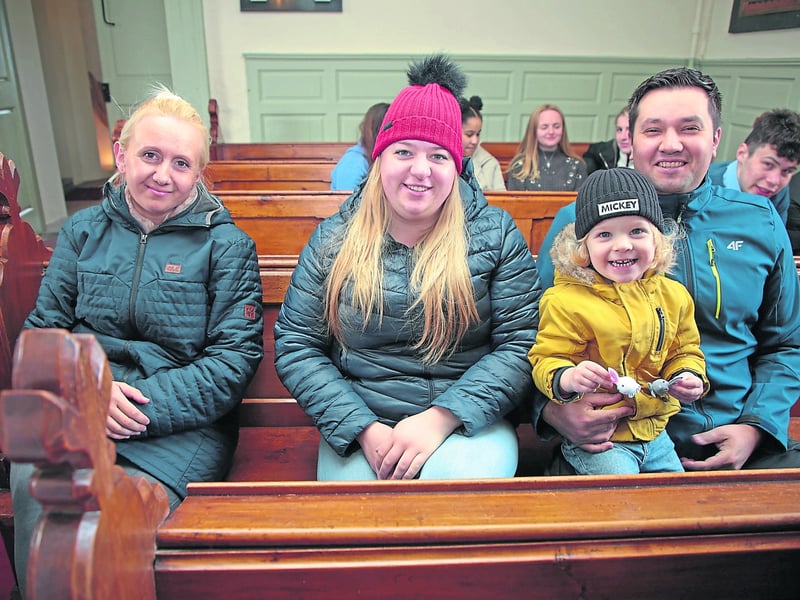 Danuta Hardziejko, Alexsandra Zanacka, Kamil and Olivier Hess enjoying the celebrations