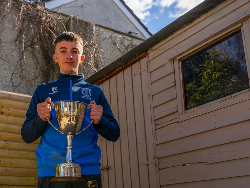 Cian Campion from “Campion Cutz” at St. Mary’s Knockbeg College, Carlow