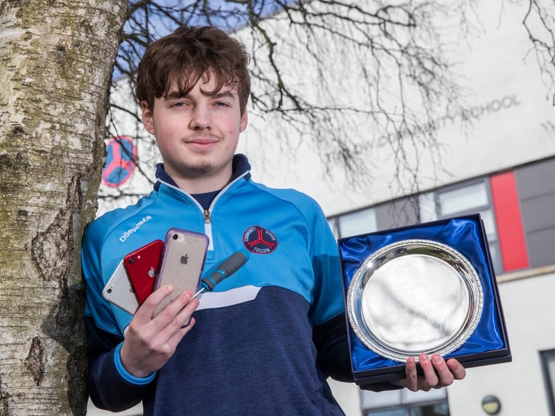 Nathan Doyle from Tullow Community School