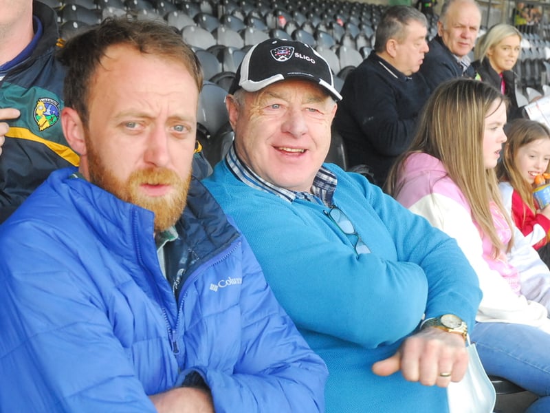 Leitrim had to give way to neighbours Sligo in the final Allianz NFL Division 4 clash in brilliant sunshine in Markievicz Park on Sunday, the home side winning by six points 2-16 to 2-10. Observer photographer Willie Donnellan was there to capture some great images of fans enjoying the action and the fabulous sunshine ..... see who you can spot! No promotion battle for Leitrim as Cavan and Tipperary book Allianz NFL Division 4 promotion spots Crowds enjoy the sunshine as Longford brush aside Leitrim in Allianz NHL Division 3B semi-final - GALLERY Crowds enjoy the sunshine as Longford brush aside Leitrim in Allianz NHL Division 3B semi-final - GALLERY