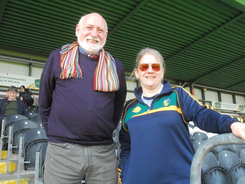   Leitrim had to give way to neighbours Sligo in the final Allianz NFL Division 4 clash in brilliant sunshine in Markievicz Park on Sunday, the home side winning by six points 2-16 to 2-10. Observer photographer Willie Donnellan was there to capture some great images of fans enjoying the action and the fabulous sunshine ..... see who you can spot! No promotion battle for Leitrim as Cavan and Tipperary book Allianz NFL Division 4 promotion spots Crowds enjoy the sunshine as Longford brush aside Leitrim in Allianz NHL Division 3B semi-final - GALLERY Crowds enjoy the sunshine as Longford brush aside Leitrim in Allianz NHL Division 3B semi-final - GALLERY