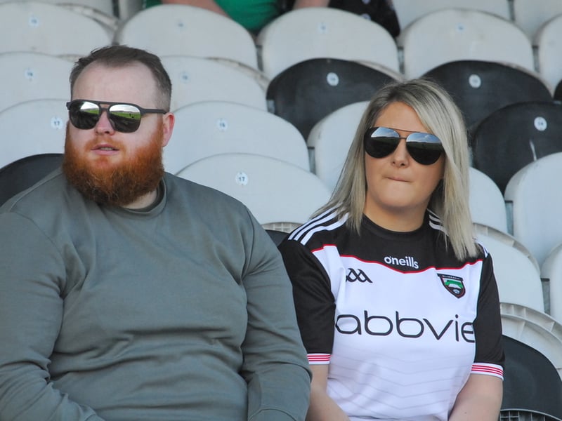   Leitrim had to give way to neighbours Sligo in the final Allianz NFL Division 4 clash in brilliant sunshine in Markievicz Park on Sunday, the home side winning by six points 2-16 to 2-10. Observer photographer Willie Donnellan was there to capture some great images of fans enjoying the action and the fabulous sunshine ..... see who you can spot! No promotion battle for Leitrim as Cavan and Tipperary book Allianz NFL Division 4 promotion spots Crowds enjoy the sunshine as Longford brush aside Leitrim in Allianz NHL Division 3B semi-final - GALLERY Crowds enjoy the sunshine as Longford brush aside Leitrim in Allianz NHL Division 3B semi-final - GALLERY