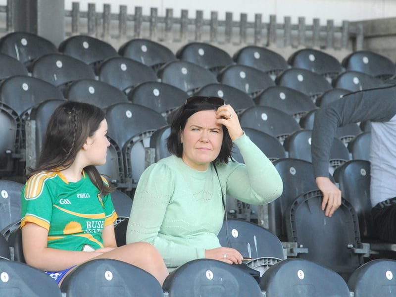 Leitrim had to give way to neighbours Sligo in the final Allianz NFL Division 4 clash in brilliant sunshine in Markievicz Park on Sunday, the home side winning by six points 2-16 to 2-10. Observer photographer Willie Donnellan was there to capture some great images of fans enjoying the action and the fabulous sunshine ..... see who you can spot! No promotion battle for Leitrim as Cavan and Tipperary book Allianz NFL Division 4 promotion spots Crowds enjoy the sunshine as Longford brush aside Leitrim in Allianz NHL Division 3B semi-final - GALLERY Crowds enjoy the sunshine as Longford brush aside Leitrim in Allianz NHL Division 3B semi-final - GALLERY