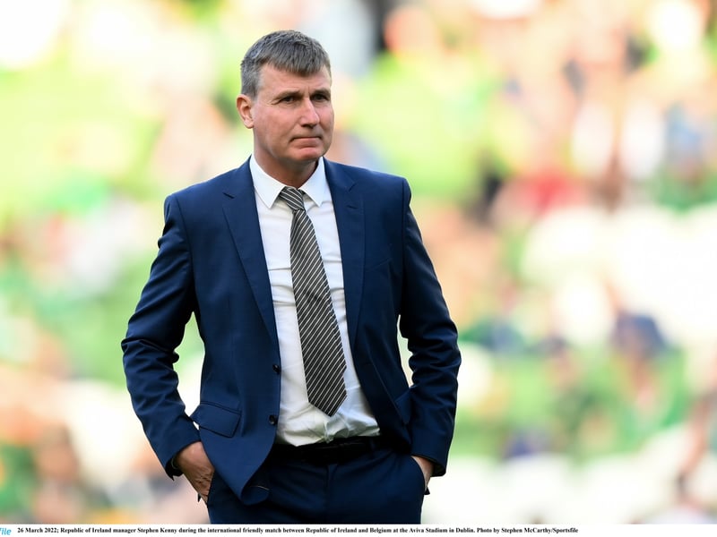 Republic of Ireland manager Stephen Kenny