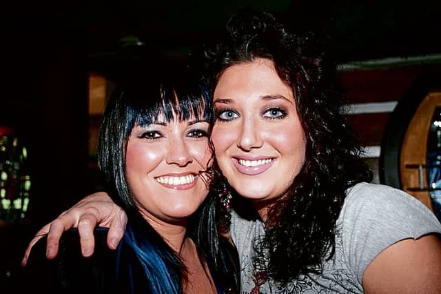 We have delved into the Derry News photographic archive once again this week with a gallery of pictures from out and about at Derry's Cafe Roc. Leanne and Caroline. To order any photographs - www.nwpresspics.com